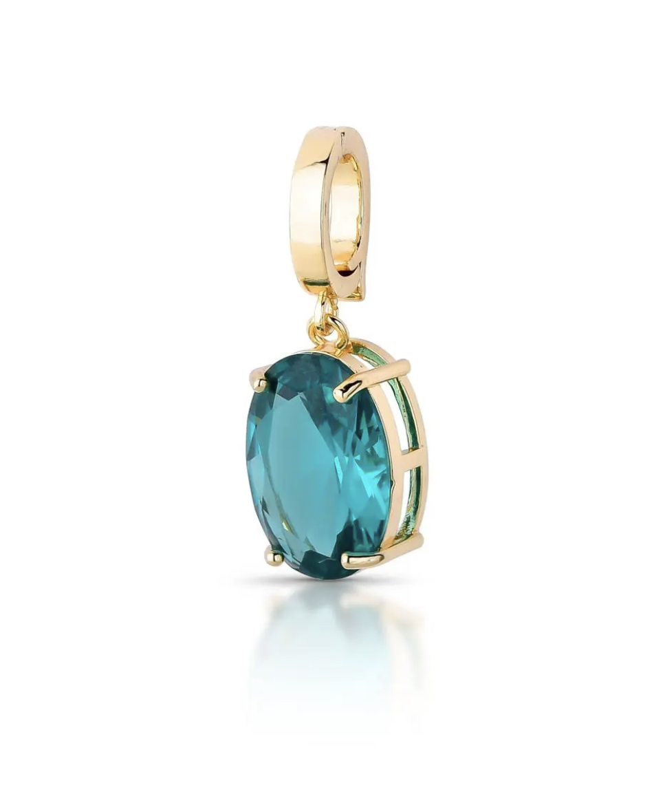 Pingente Oval Turmalina click