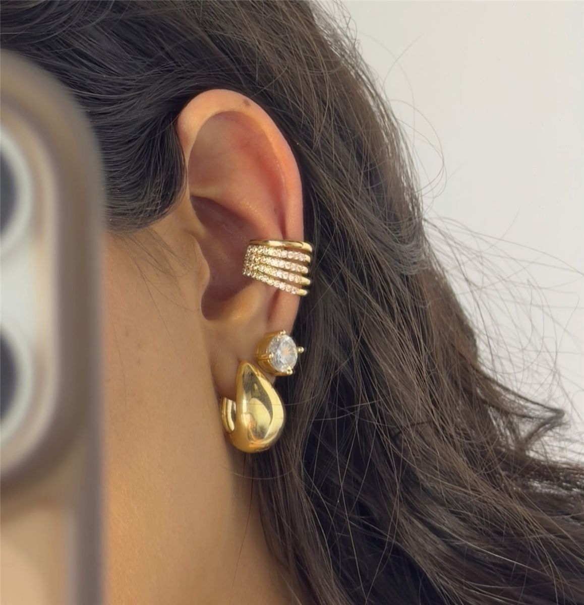 Piercing Fake Viena Ouro