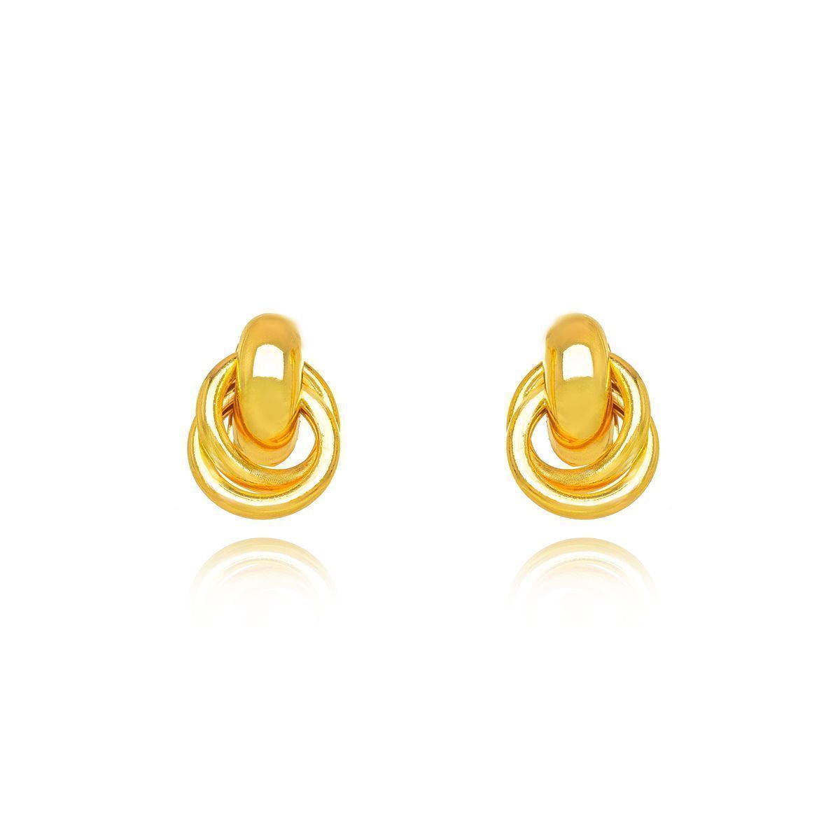 Brinco Serena Pequeno Ouro