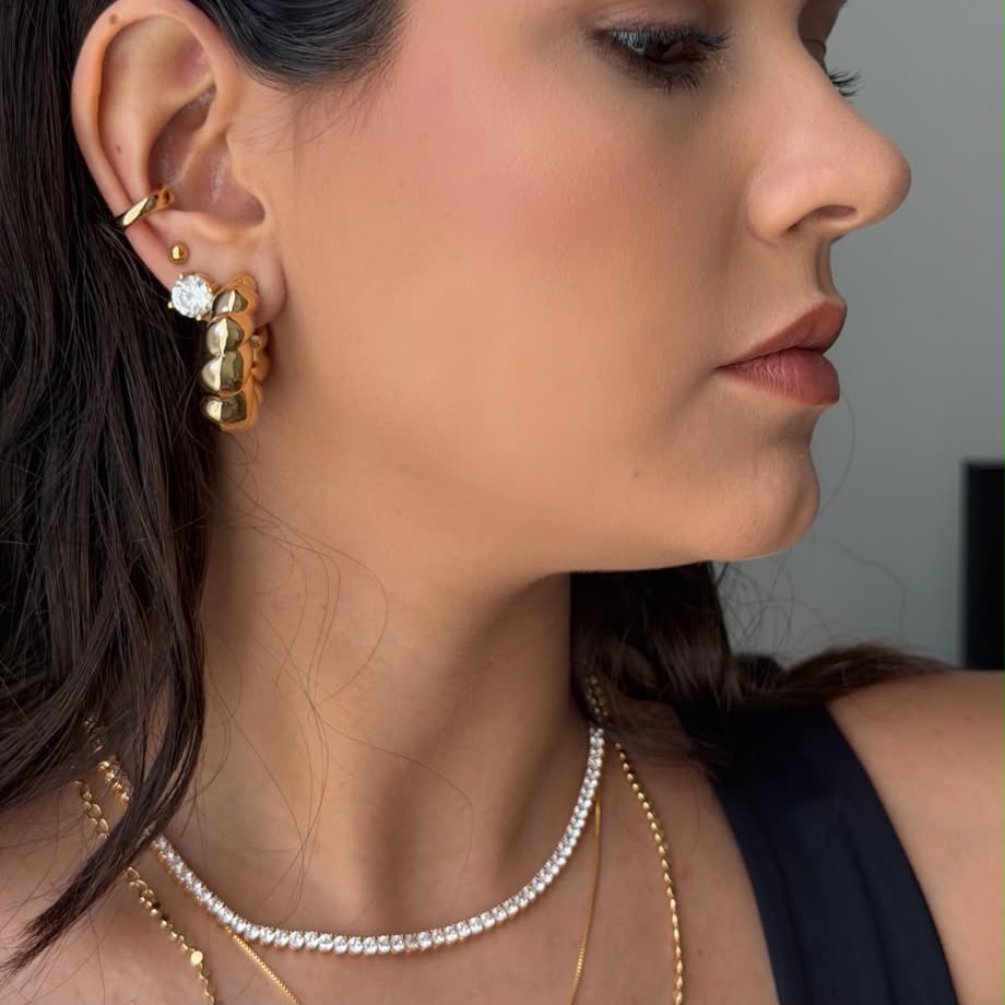Argola Duna Dourado