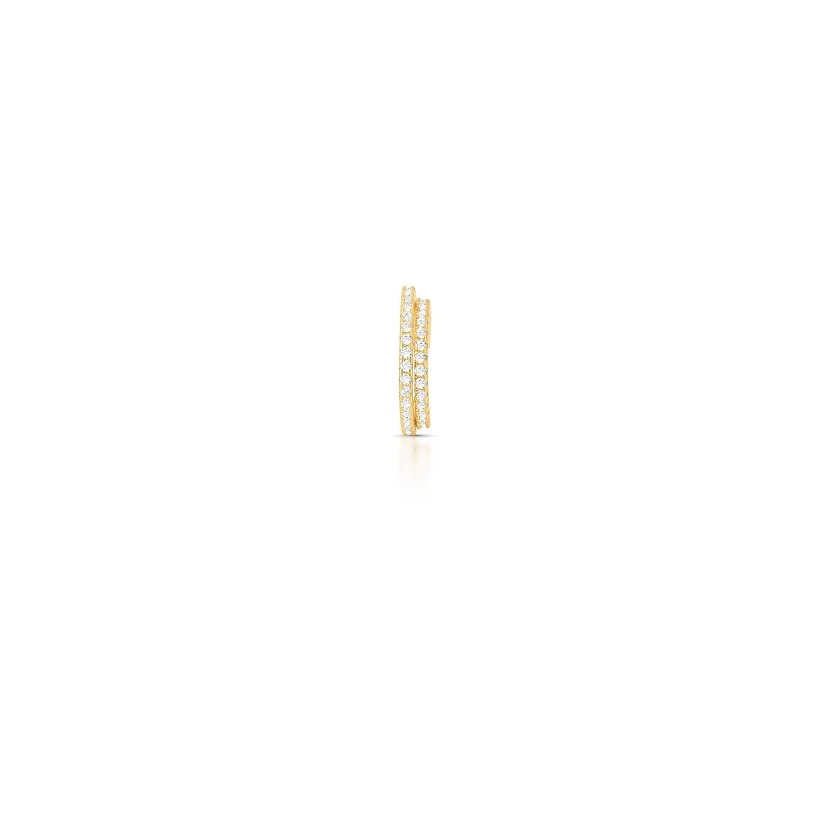 Piercing Fake Duplo Zircônia 